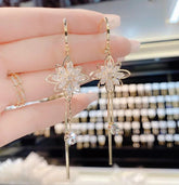 Premium Shinning Flower Earrings